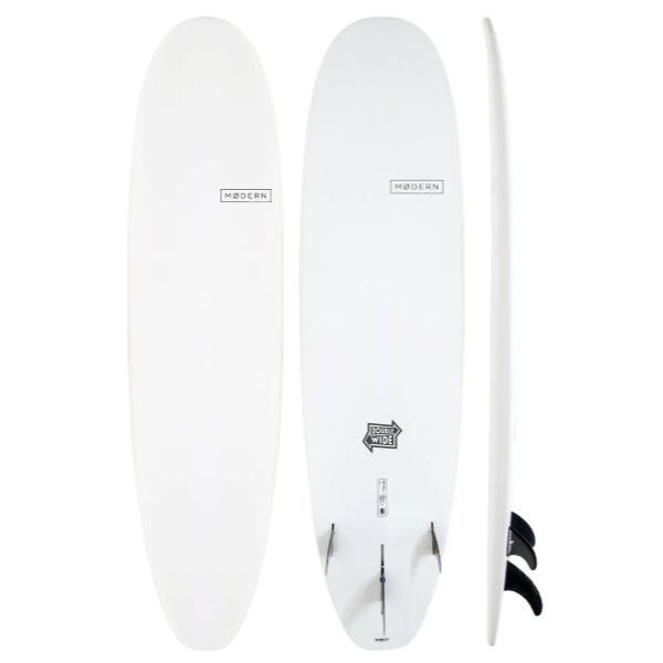 Double Wide Epoxy Soft White - Modern Surfboards