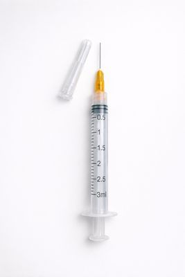 3 mL Sterile Syringe - (25G × 1/2") (5-Pack)