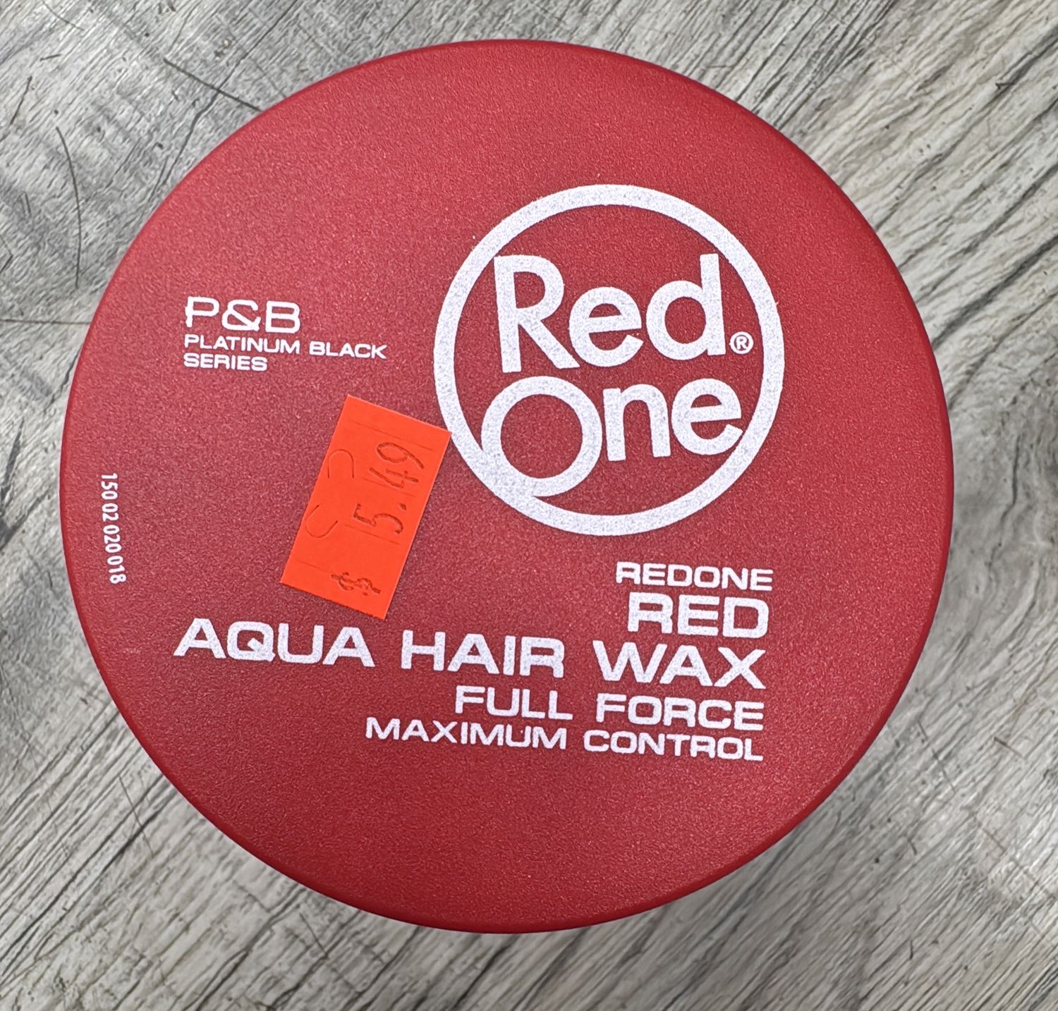 Red one red wax