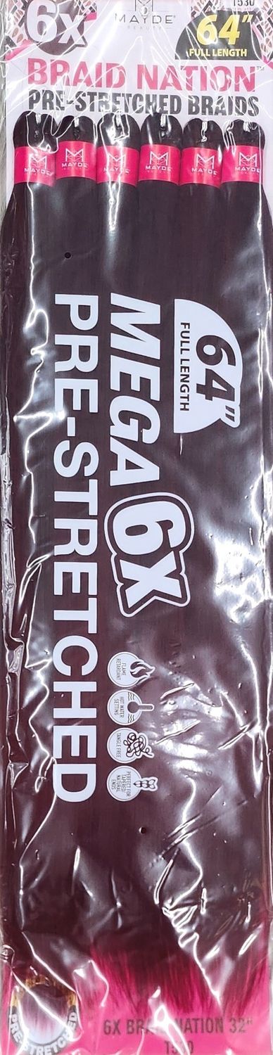 6× braid nation 32" color T530