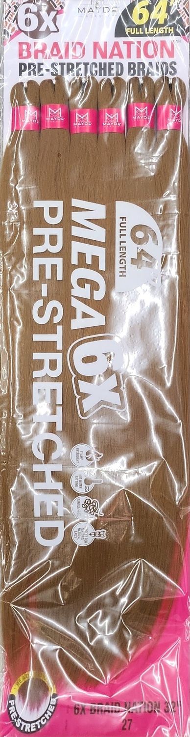 6× braid nation 32" color 27