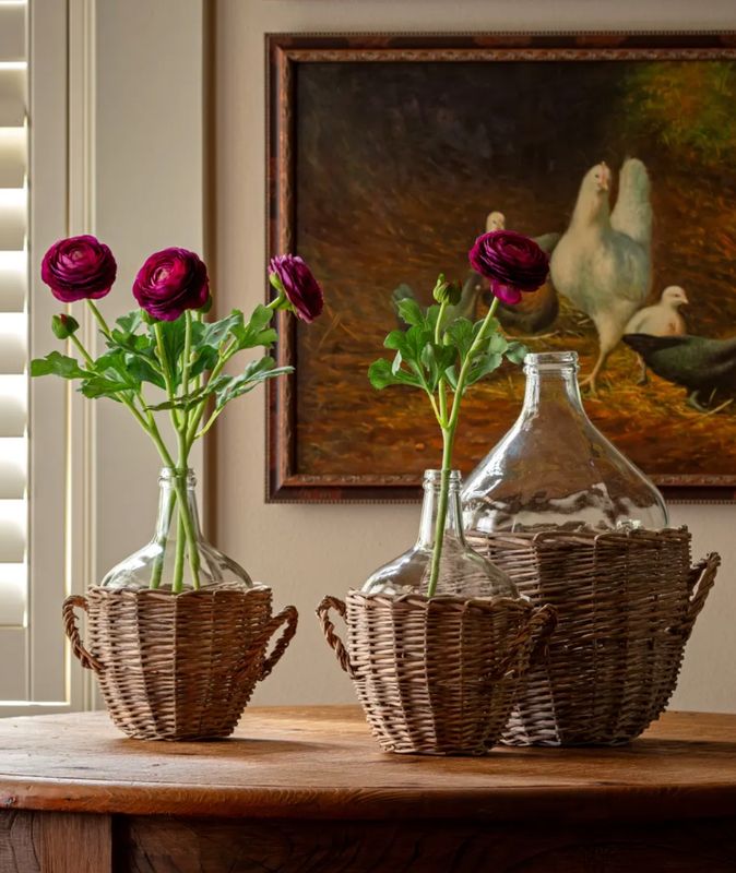 Flor artificial ranunculus