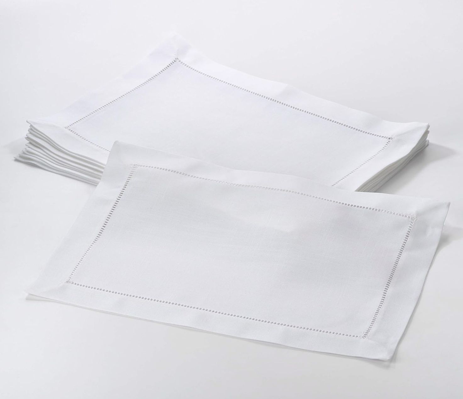 Set individuales blancos