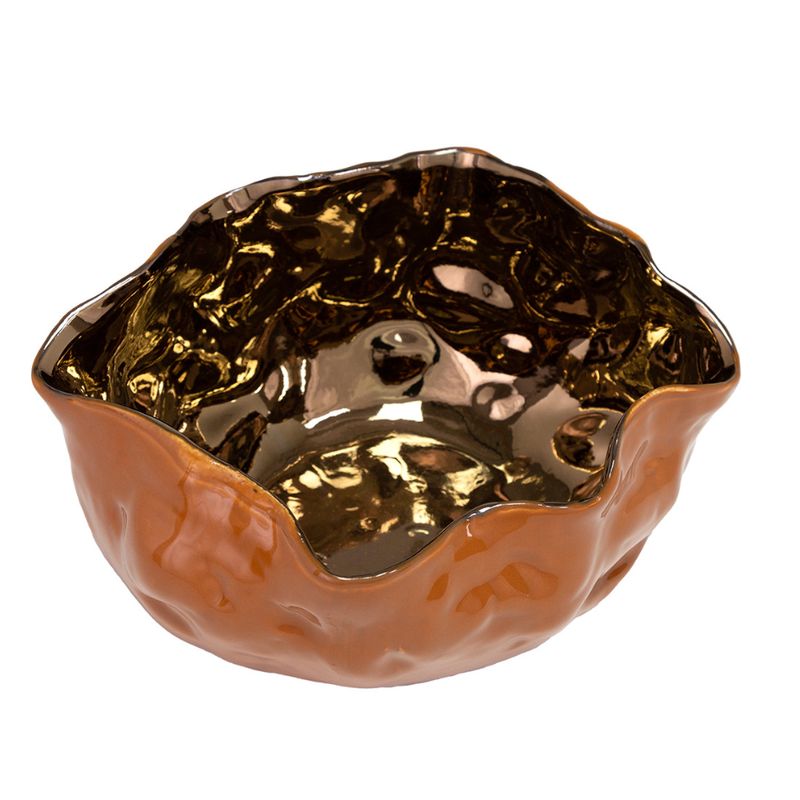 Bowl Abitar ceramica metalizada