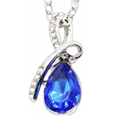 Zirconia Drop Necklace