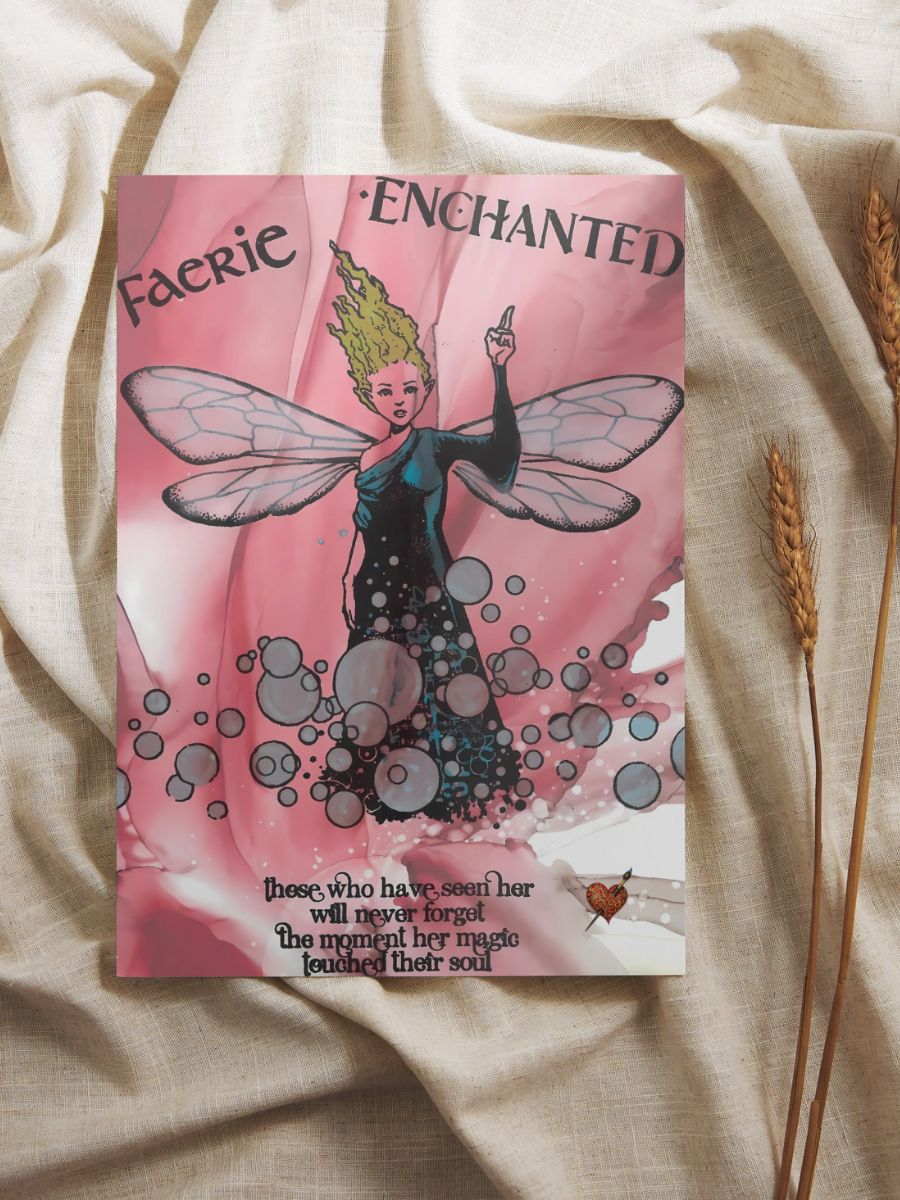 Faerie Enchanted - Channelled Postcard