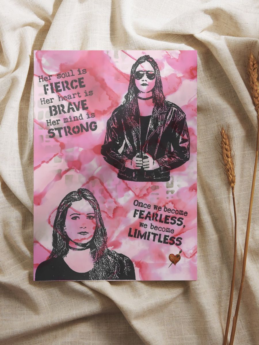 Fearless - Channelled Postcard