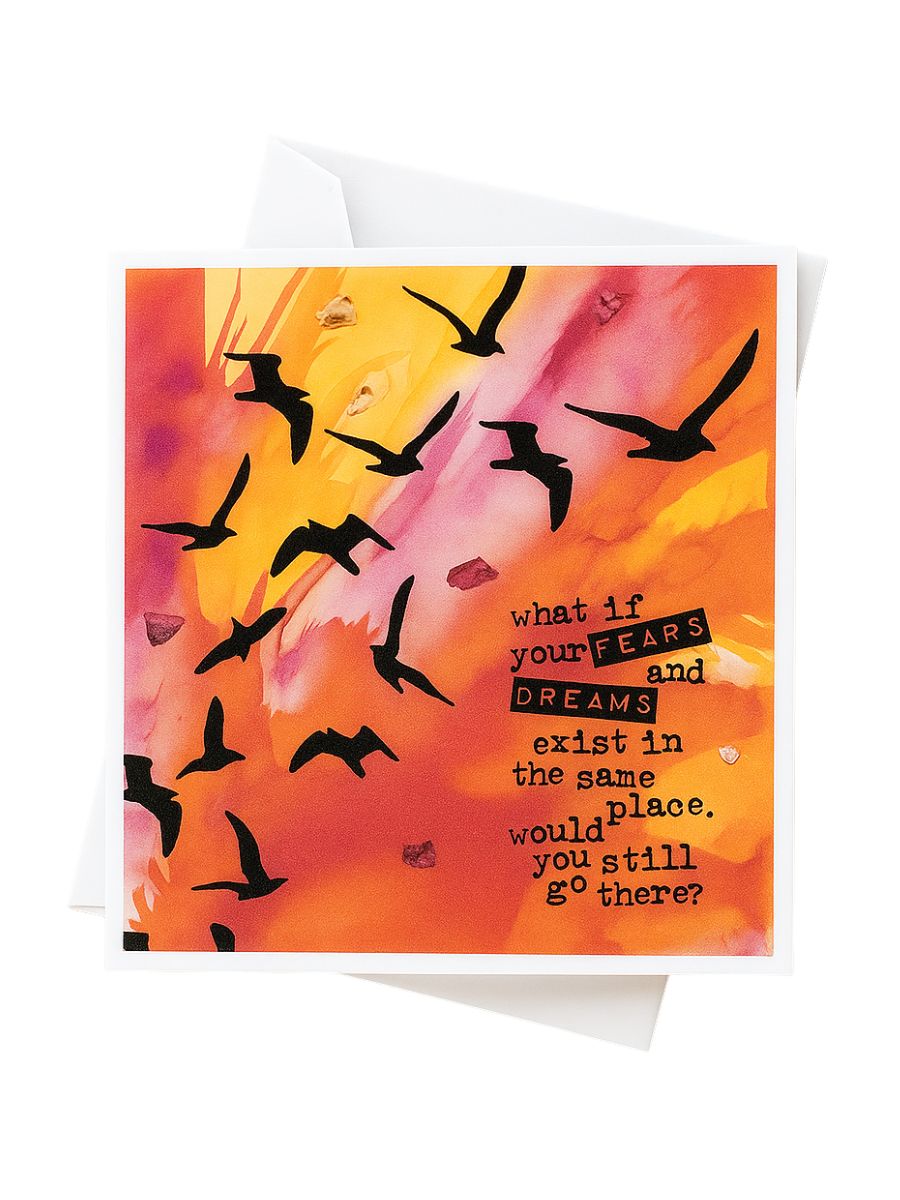 Fears and Dreams - Greeting Card with Envelope