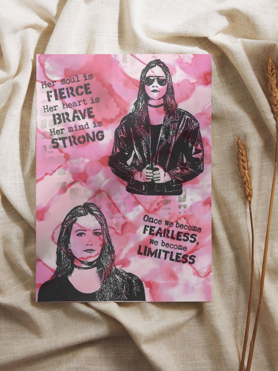 Fearless - Channelled Postcard