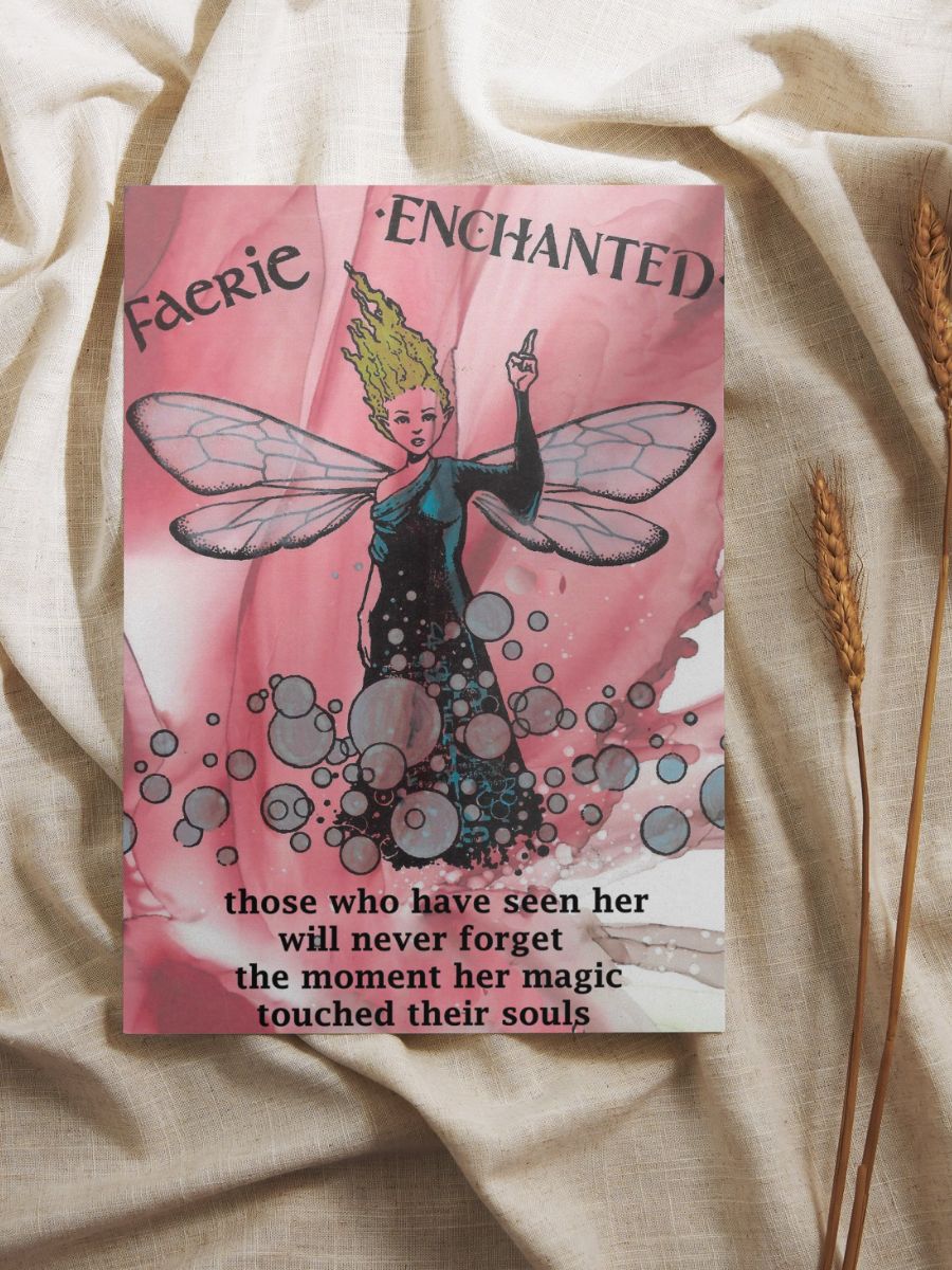 Faerie Enchanted - Channelled Postcard