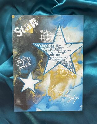 Star - Channelled Postcard