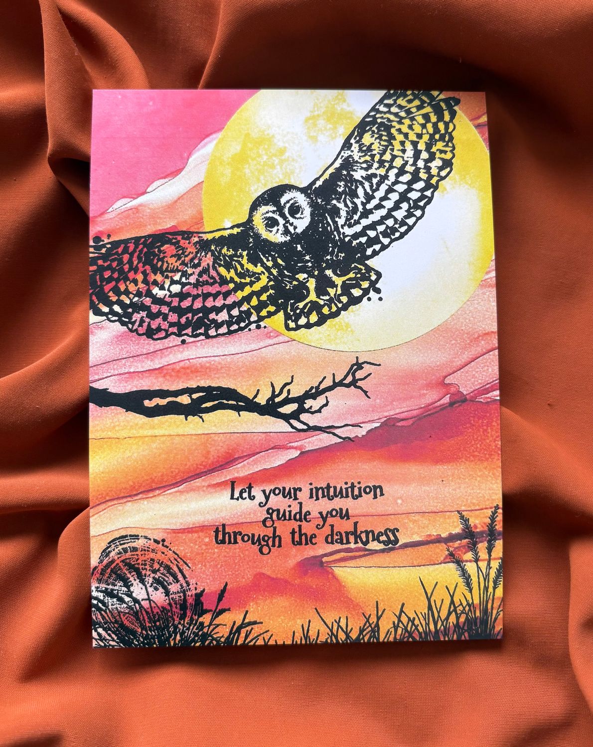 Intuition - Channelled Postcard