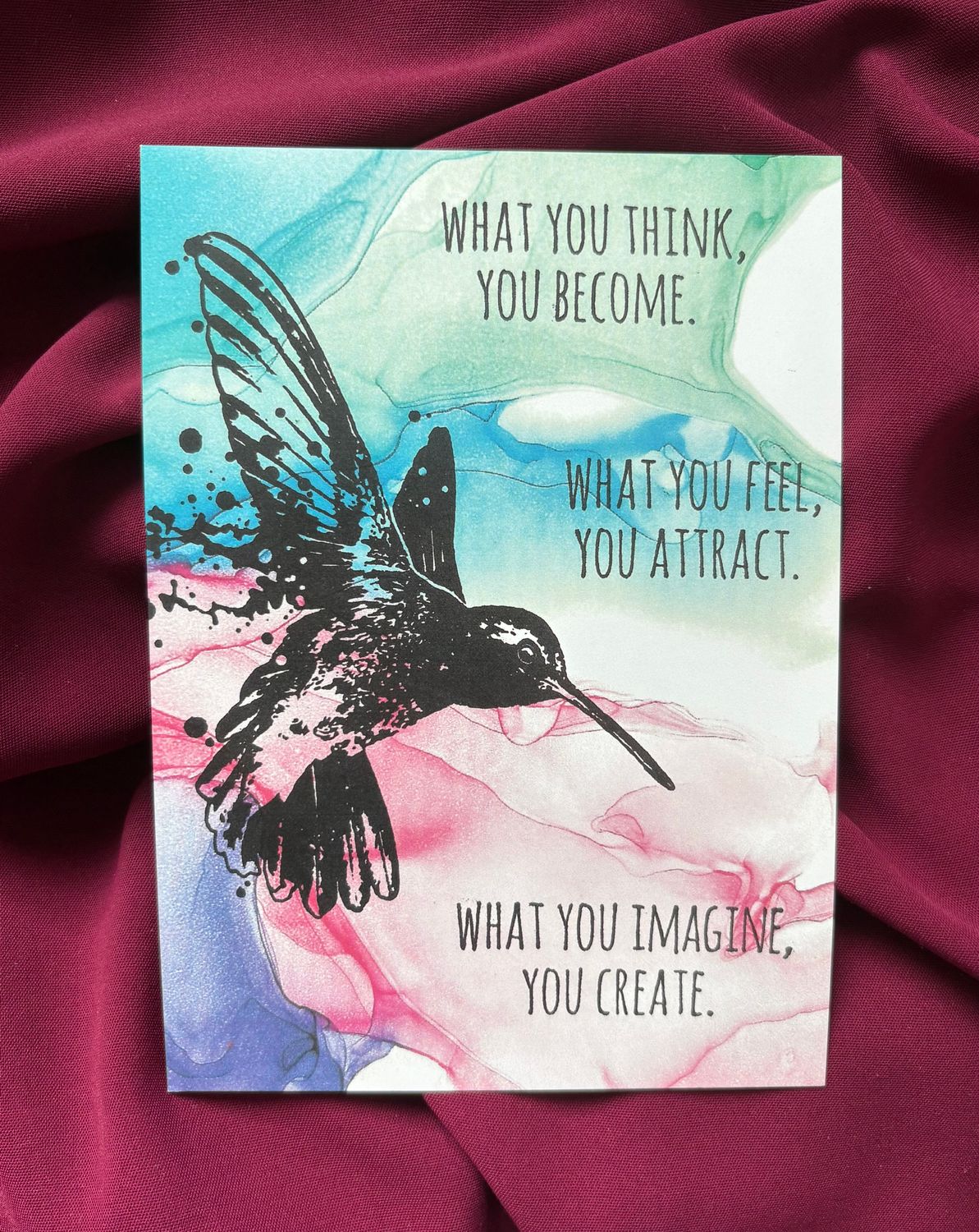 Attraction - Channelled Postcard