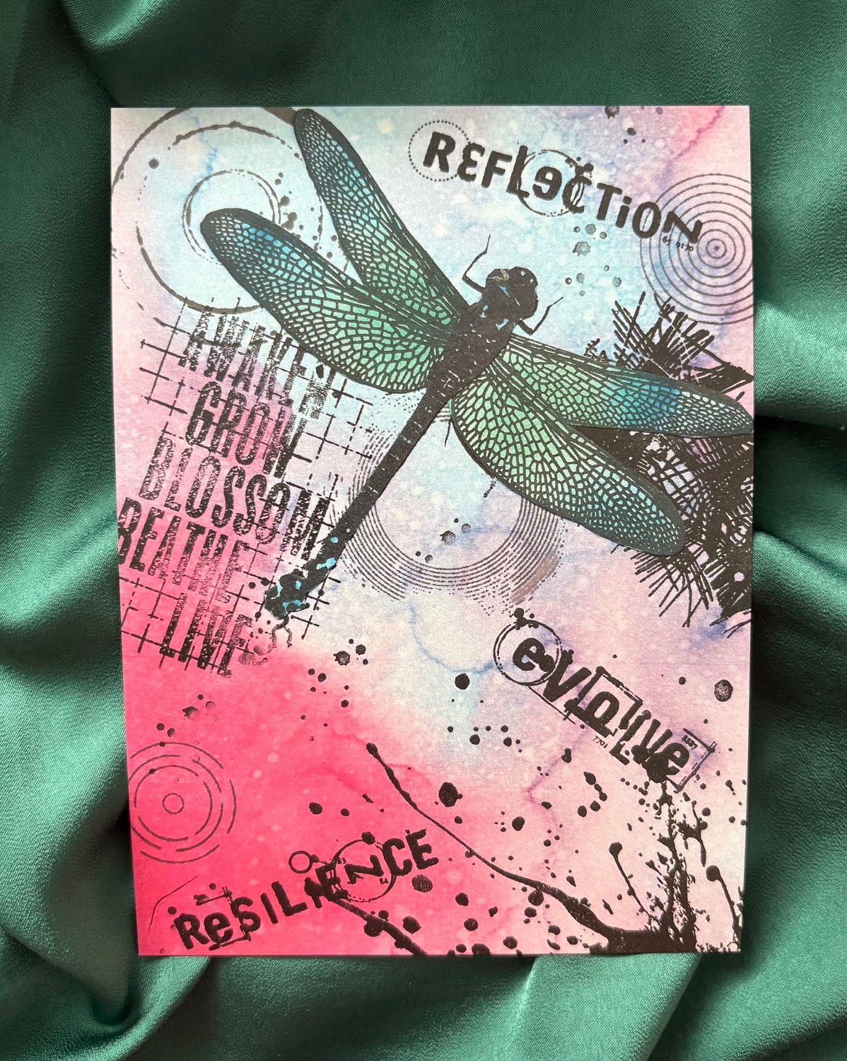 Reflection - Channelled Postcard