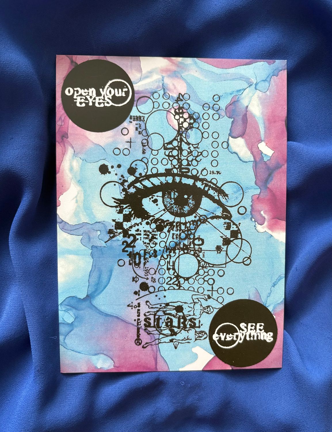 See Everything - Channelled Postcard