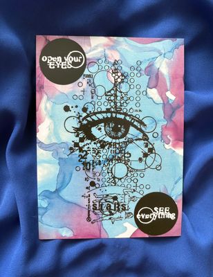 See Everything - Channelled Postcard