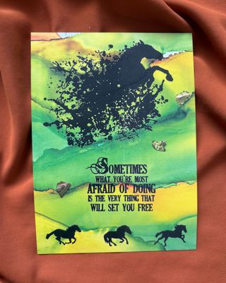 Setting Free - Channelled Postcard