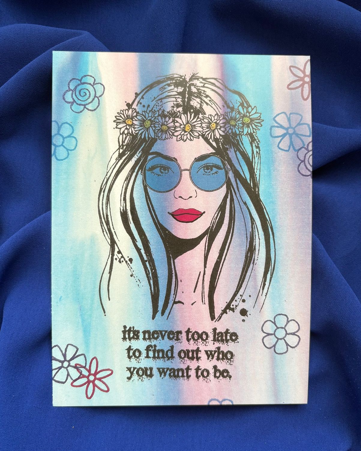 Never too late - Channelled Postcard