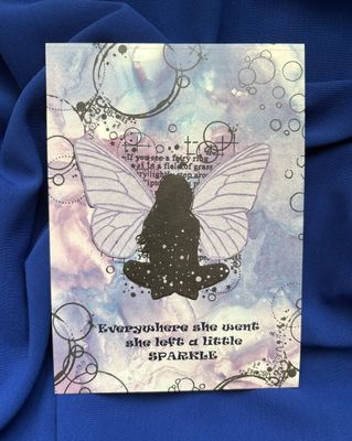 Sparkle - Channelled Postcard