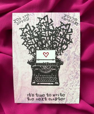 Next Chapter - Channelled Postcard