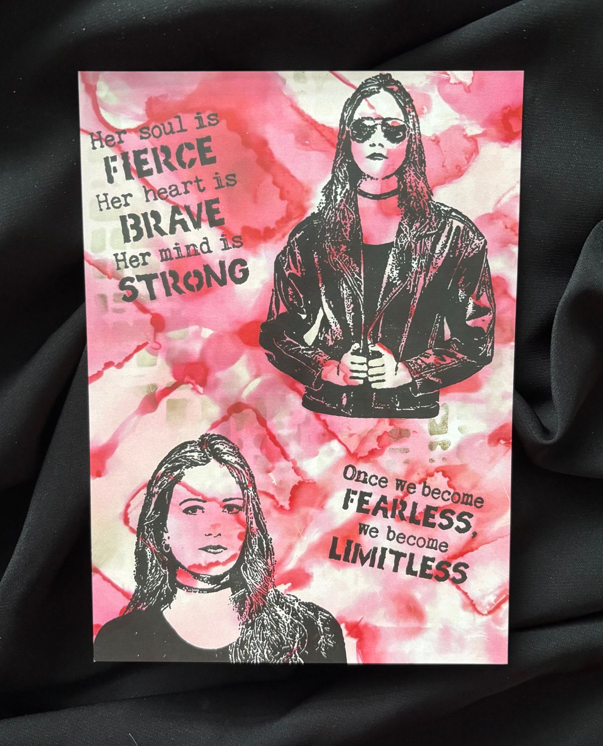 Fearless - Channelled Postcard