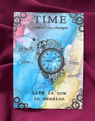 Time - Channelled Postcard