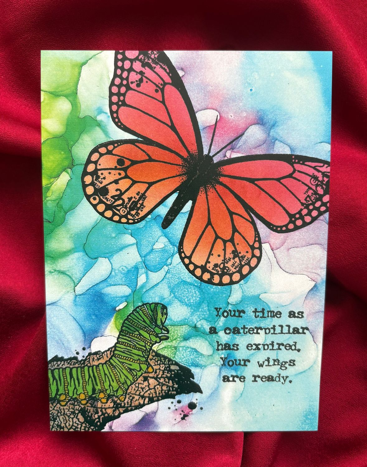 Wings - Channelled Postcard