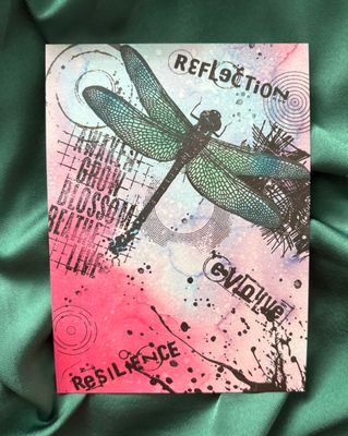 Reflection - Channelled Postcard