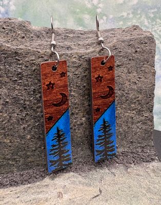 Grounding Trees Earrings