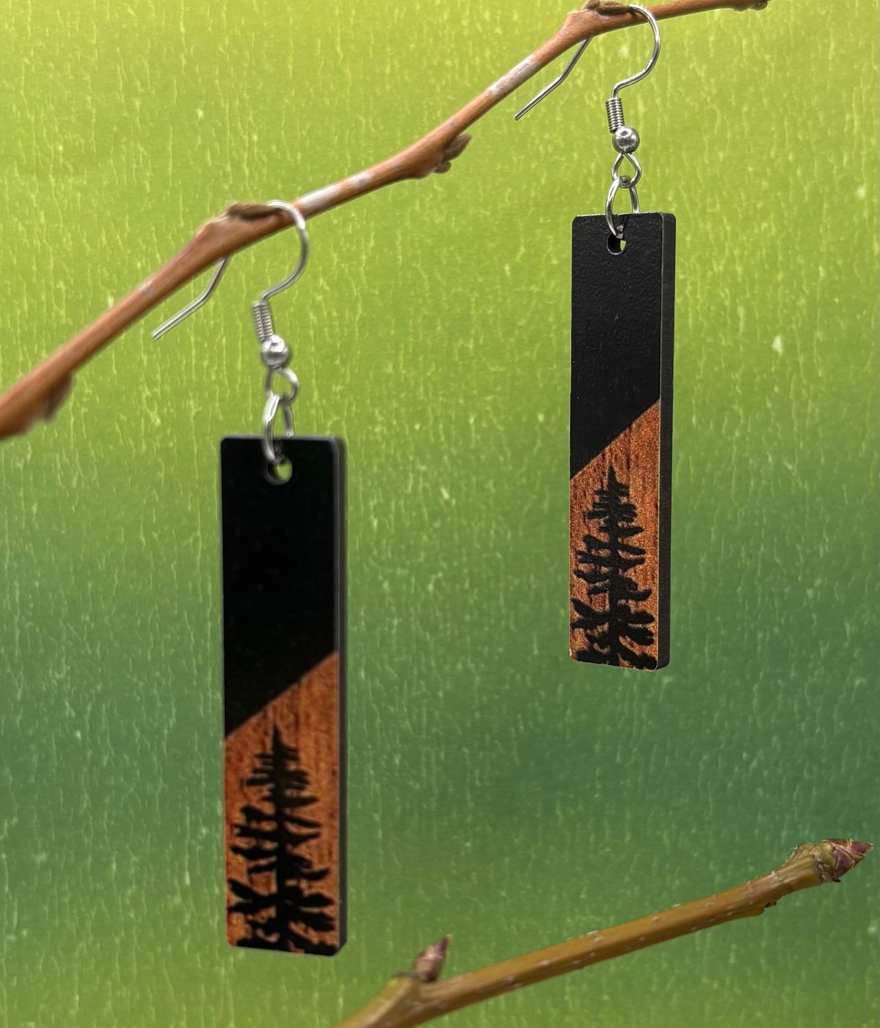 Grounding Trees Earrings