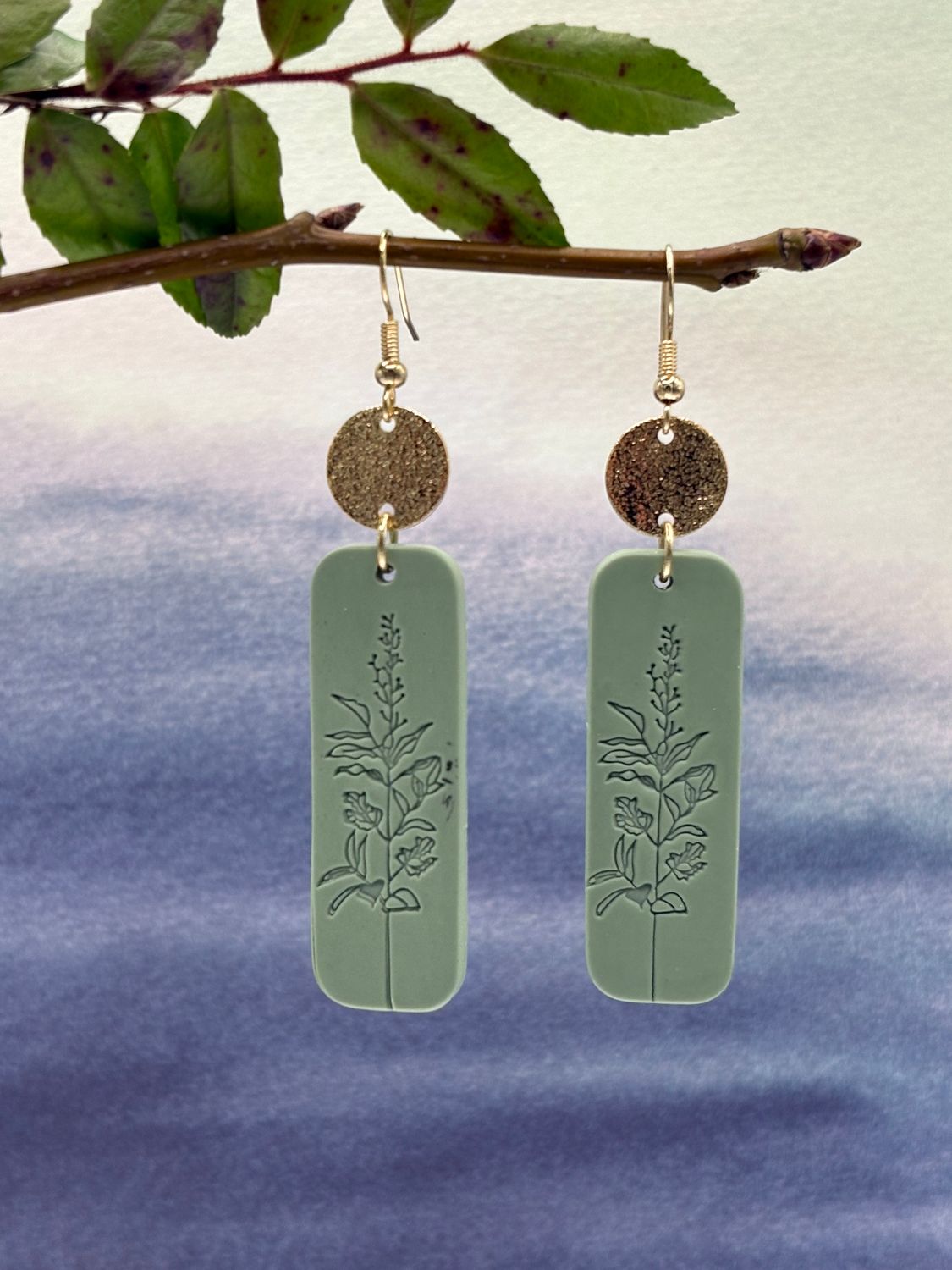 Sage Earrings