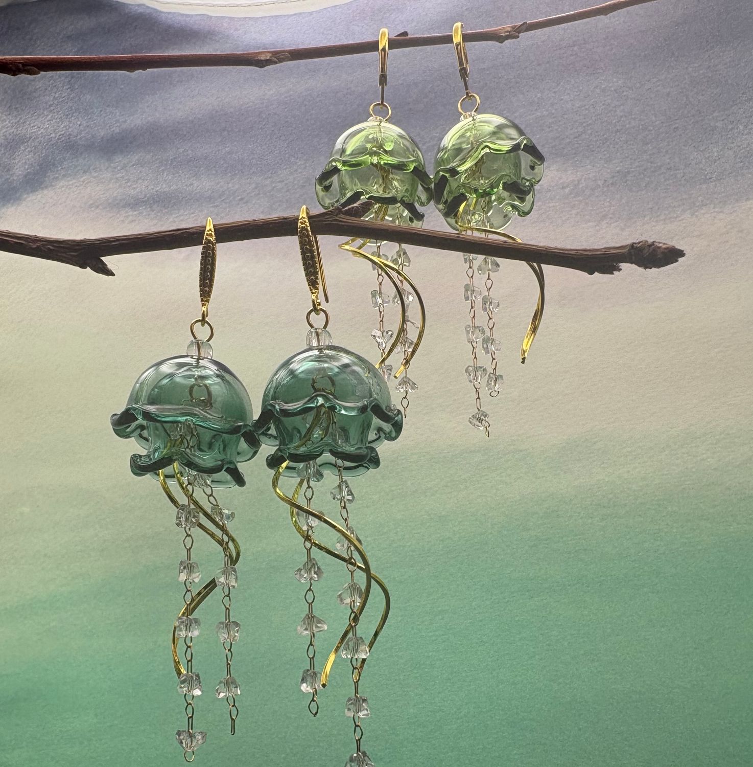 Jellyfish Earrings