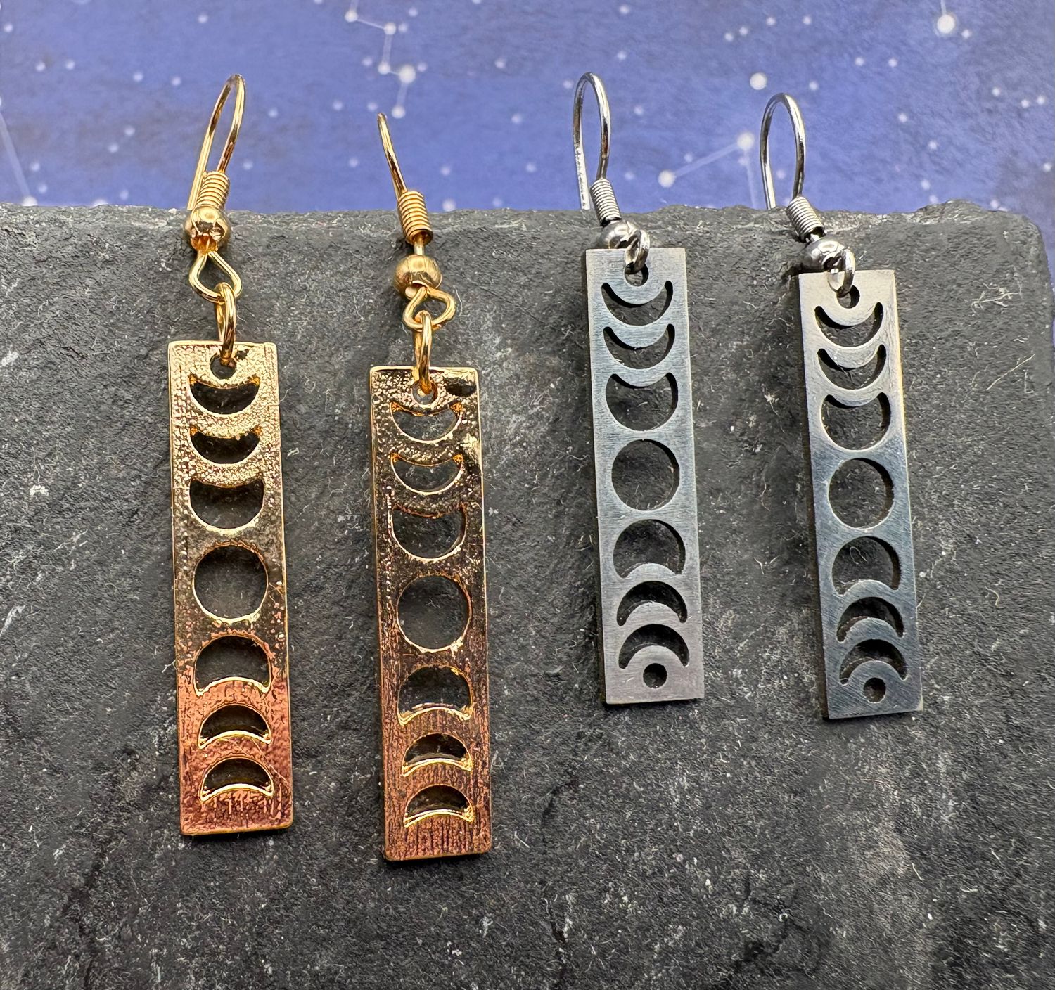 Moon Phases Earrings