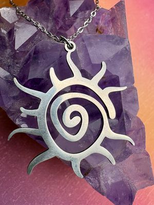 Whimsical Sun Necklace