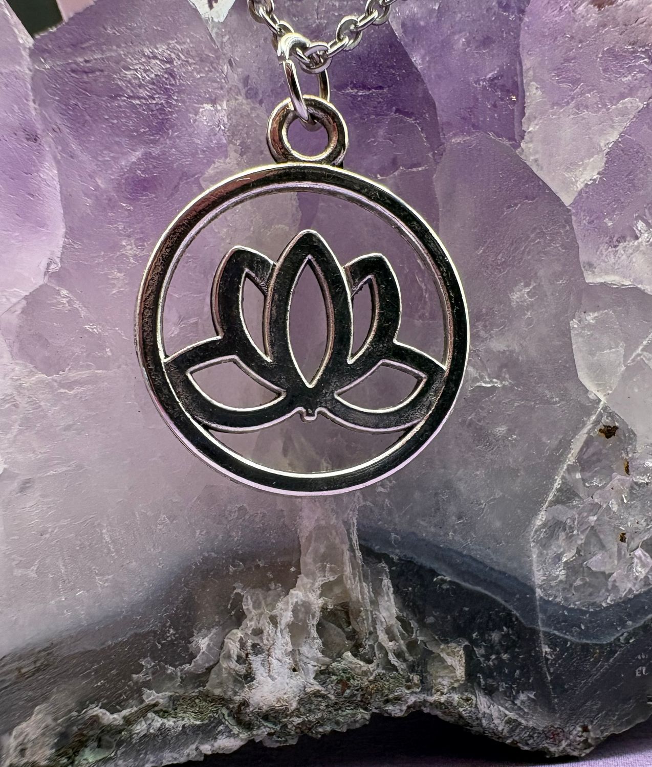 Lotus Flower Necklace