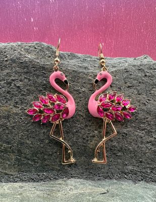 Flamingo Earrings