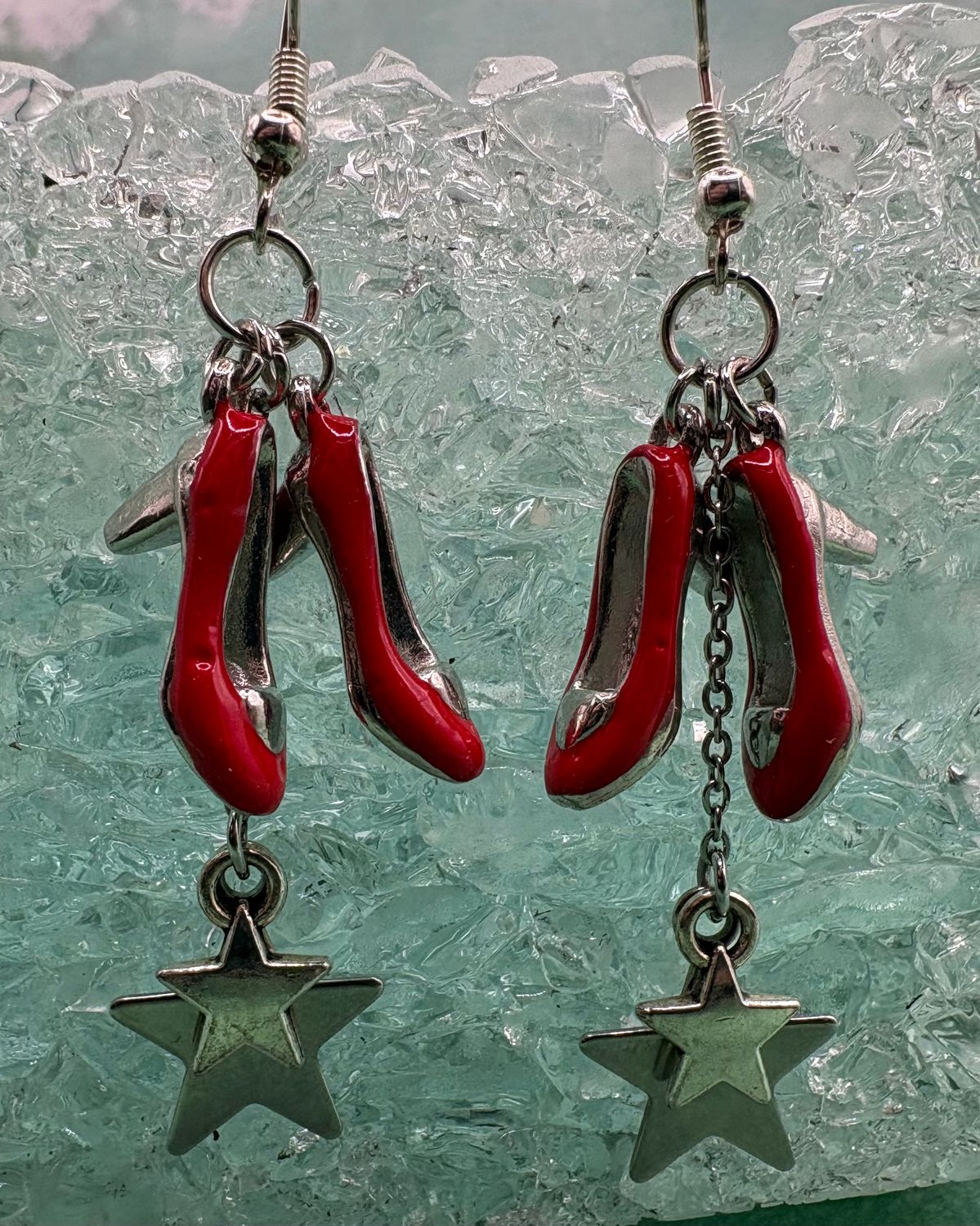 Ruby Slipper Earrings