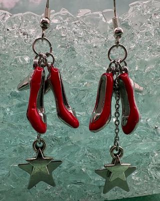 Ruby Slipper Earrings