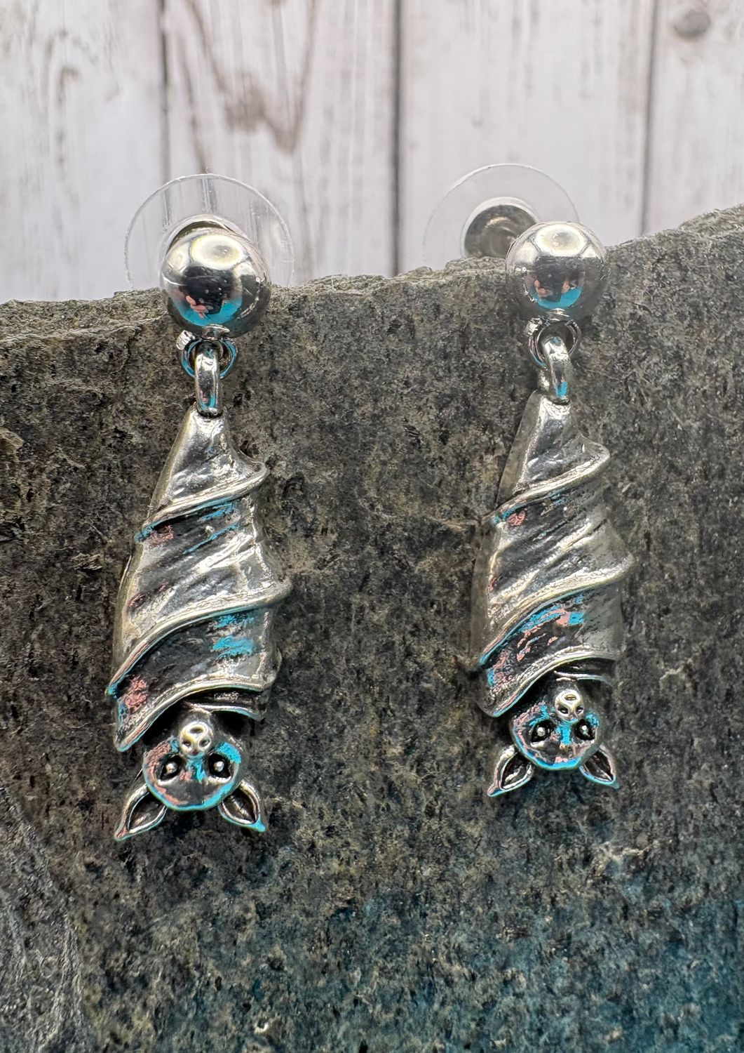 Resting Bats Earrings
