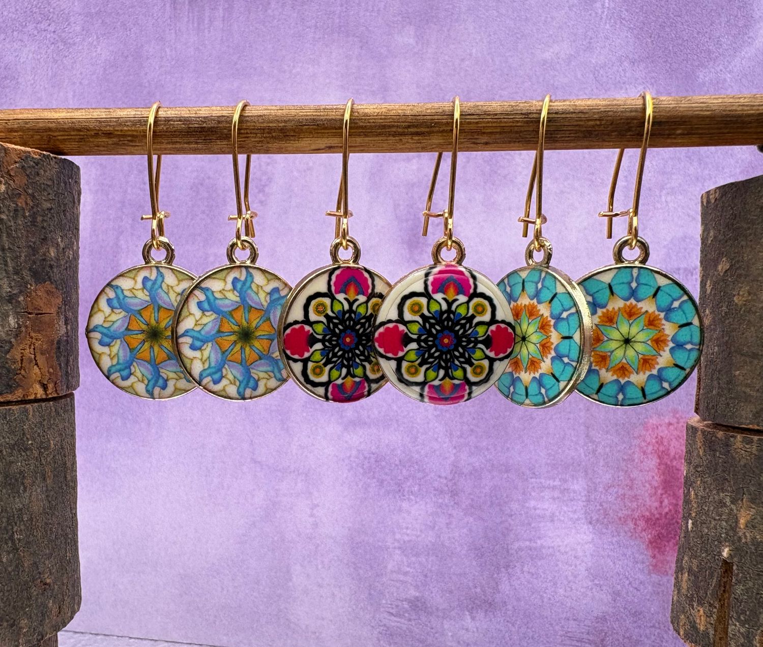 Mirrored Energy Earrings