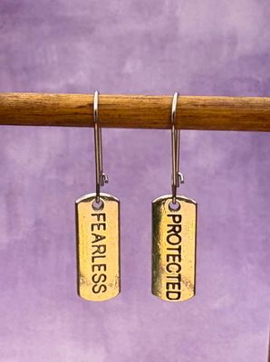Fearless/Protected Earrings