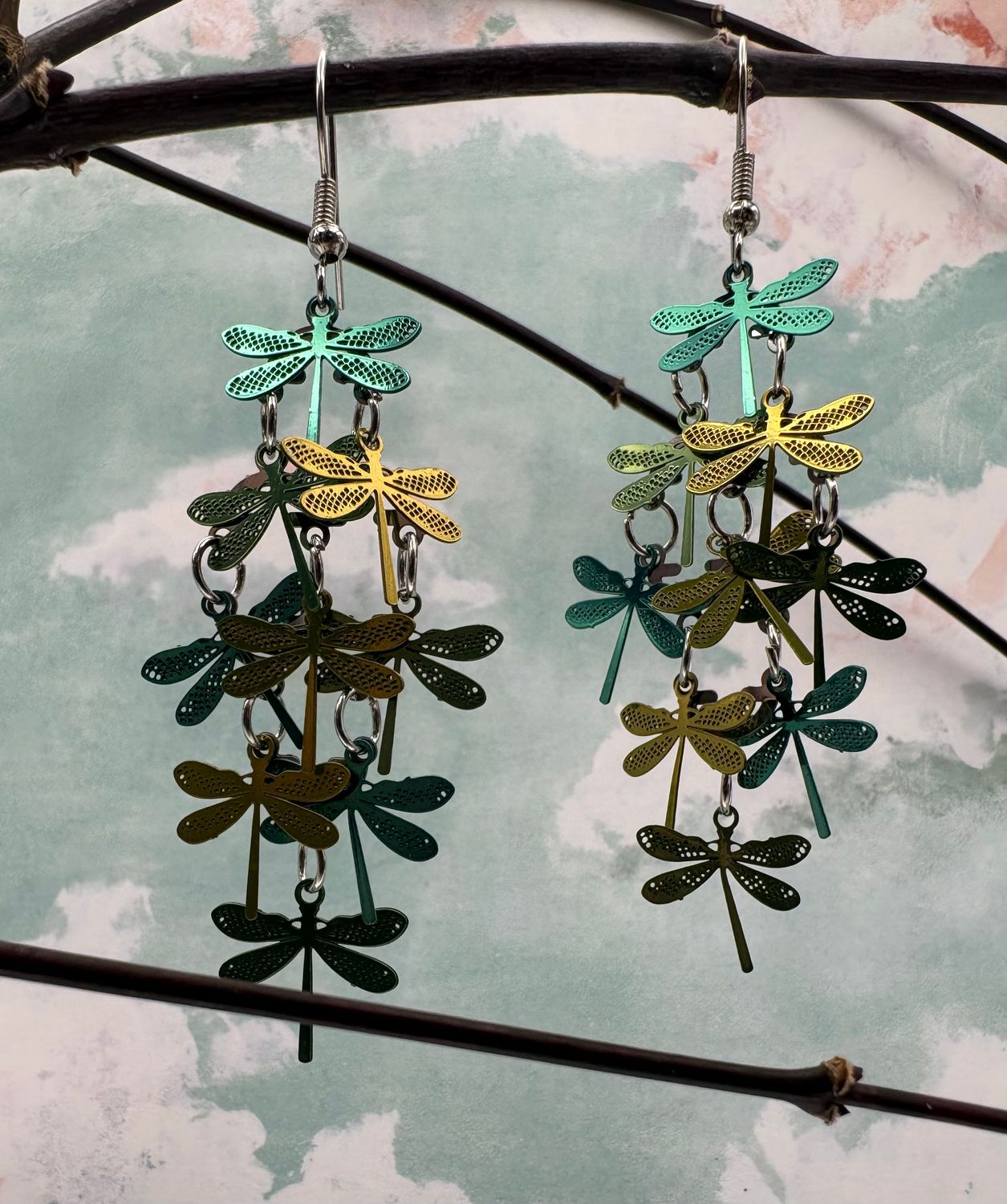 Dragonfly Flight Earrings