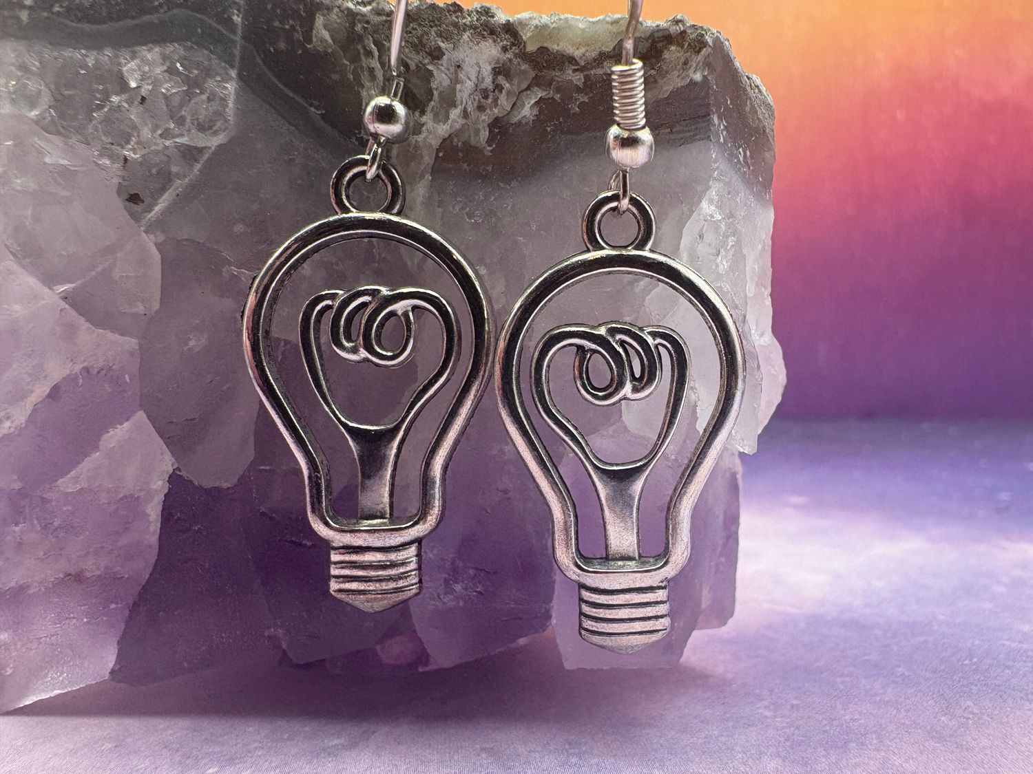 Lightbulb Earrings