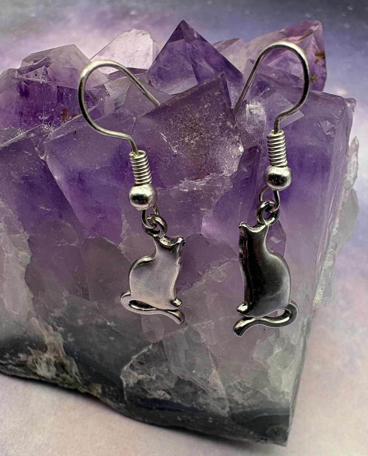 Mini Cat Earrings