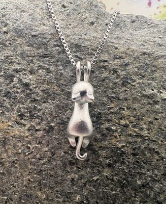 Playful Cat Necklace