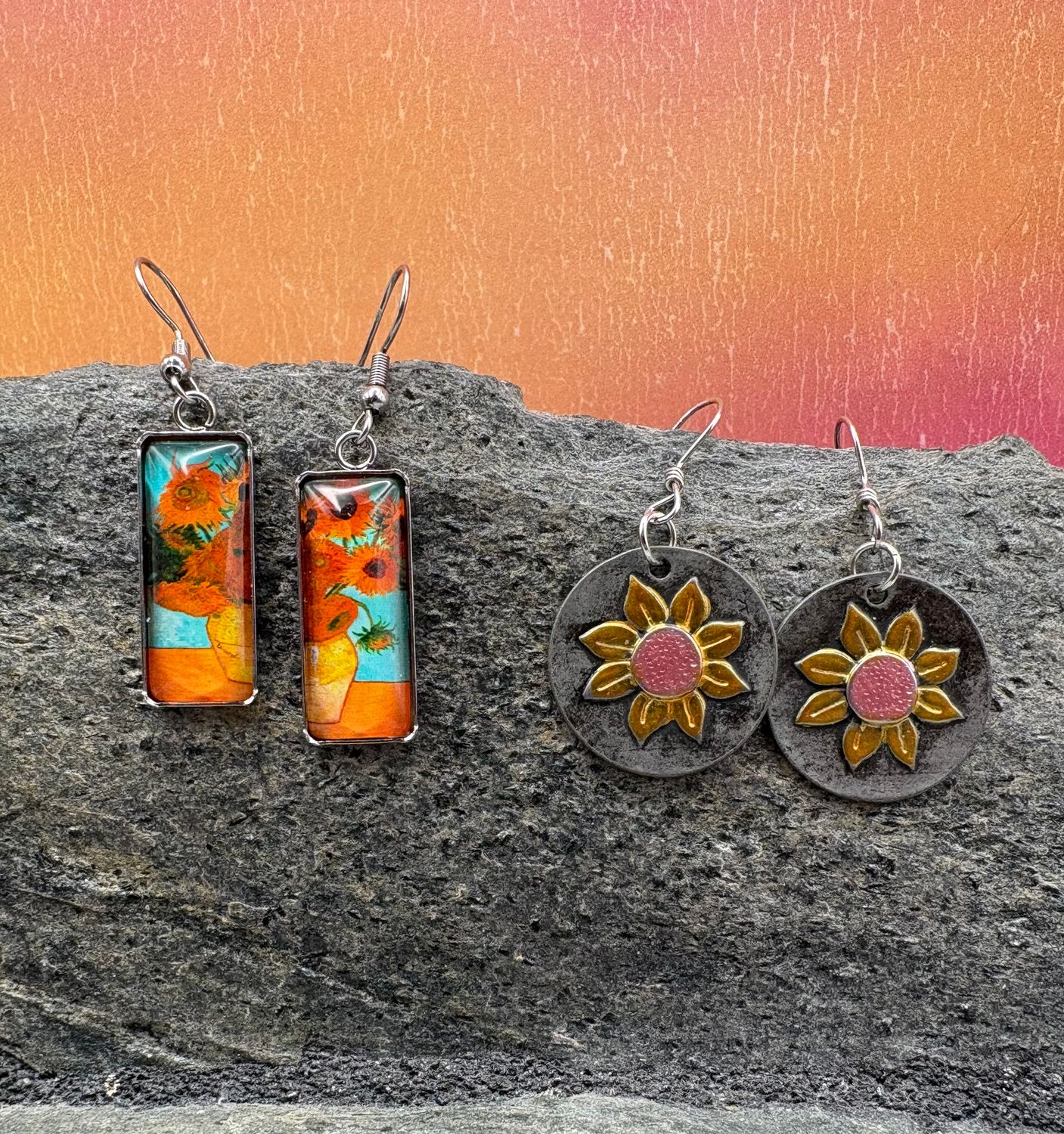 Sunflower Earrings