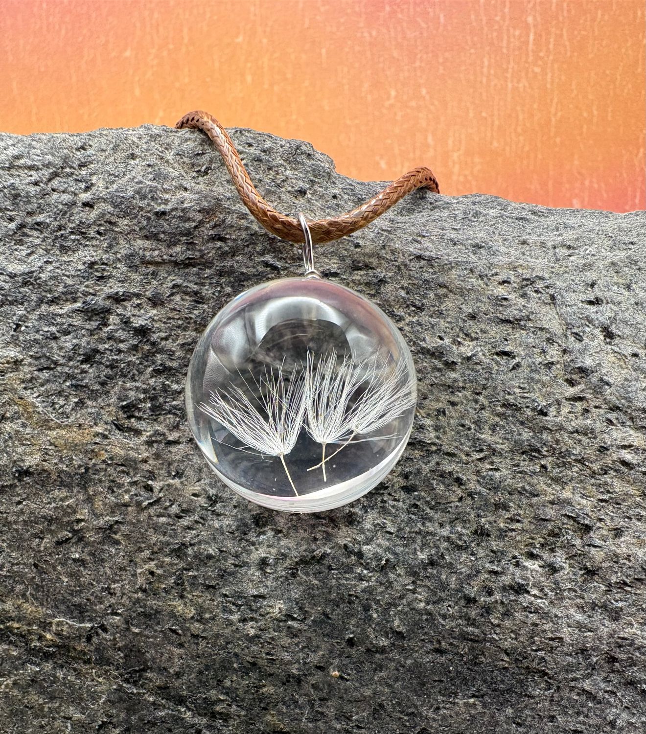 Dandelion Necklace