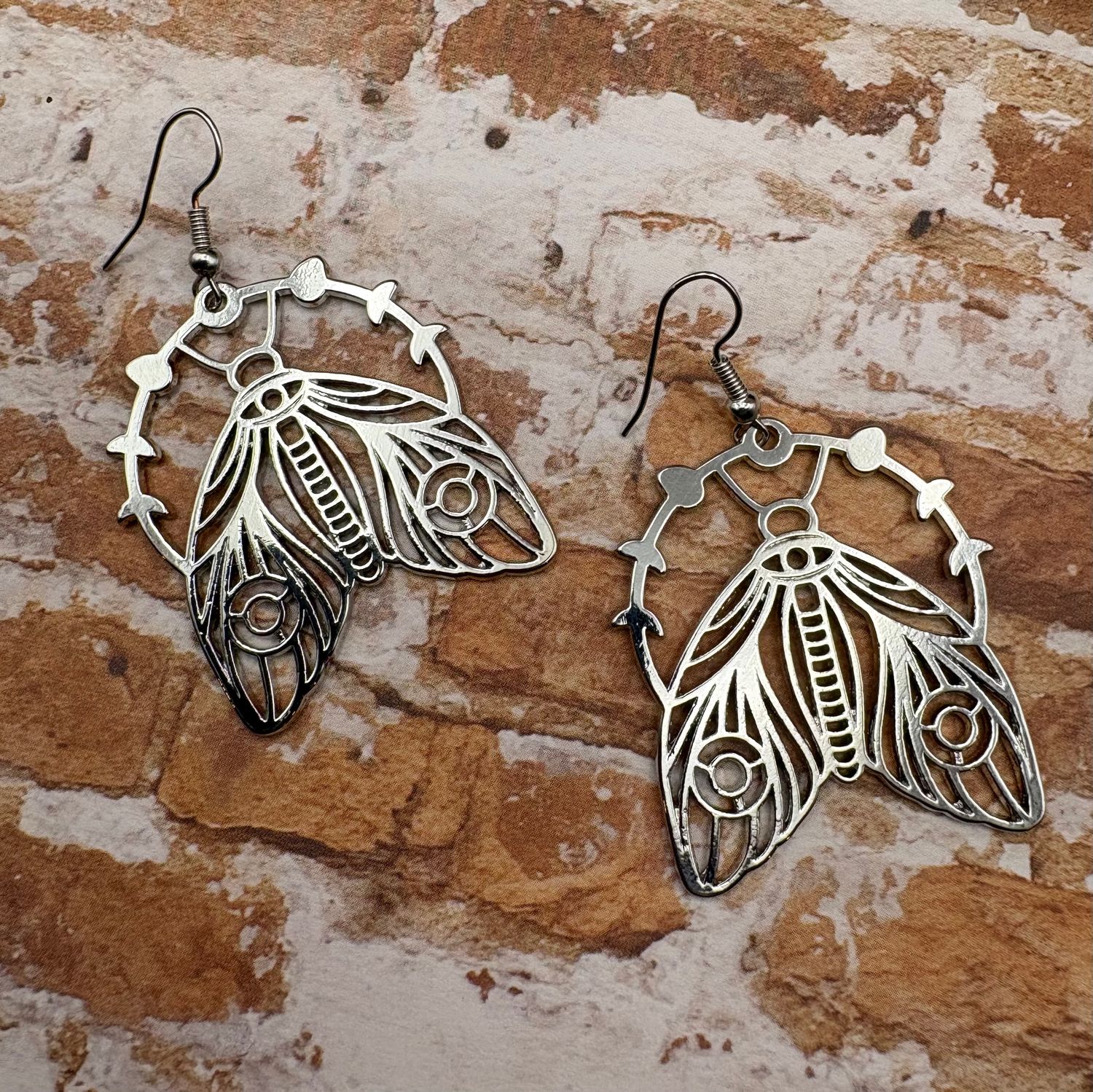 Moth Earrings