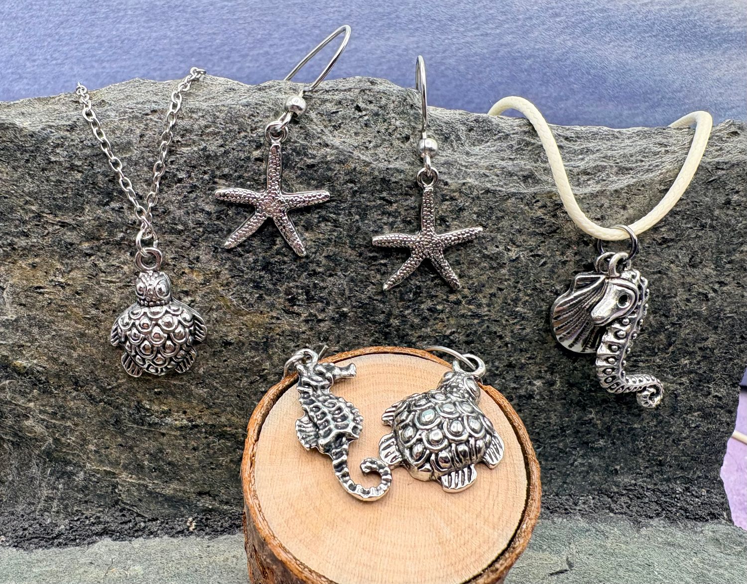 Sea Life Earrings/Necklaces