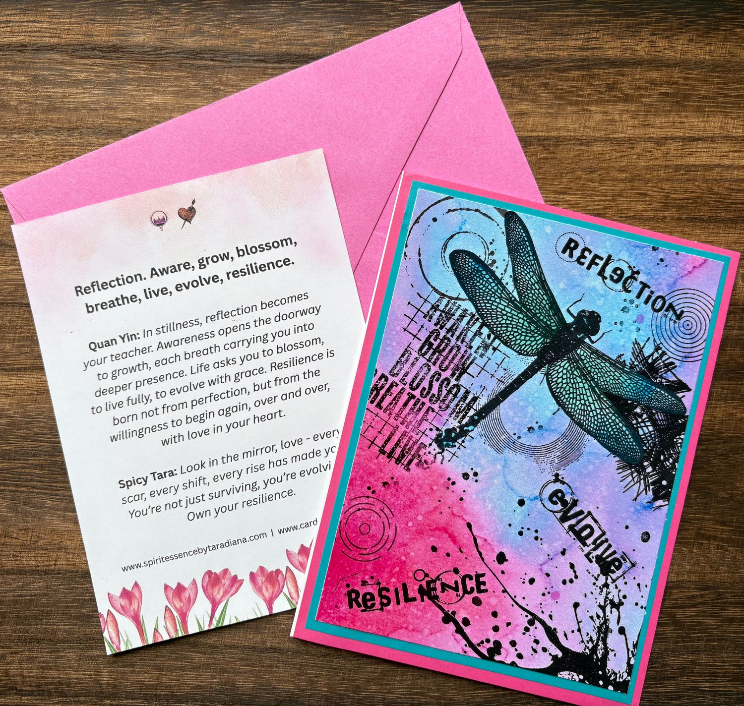 Reflection - Greeting Cards with Channelled Message